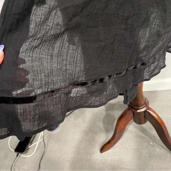 Calypso St Barth Black Women's Swim Cover-Up One Size - Picture 8 of 9